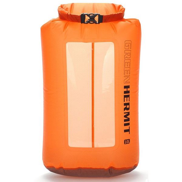 Гермомешок ультралегкий с окном Green-Hermit Visual Dry Sack 3л