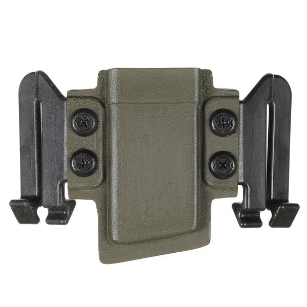 Подсумок быстосъемный из Kydex 5.45 Design olive drab, 1 магазин для ТТК