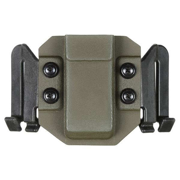 Подсумок быстросъемный из Kydex 5.45 Design olive drab, 1 магазин Glock
