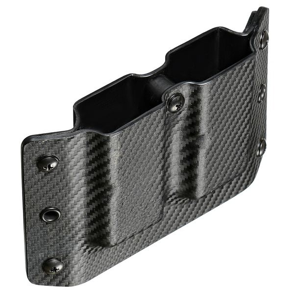 Подсумок из Kydex 5.45 Design black carbon, 2 магазина Glock